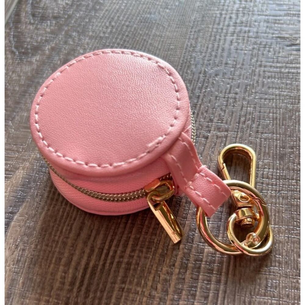 Jewelry Holder Keychain Purse Charm Pink